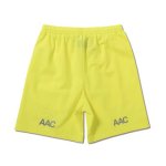 画像2: xSPORTY AAC SR ATHLETIC SHORTS  YELLOW 224-076002 YL AKTR アクター Shorts ショーツ バスパン ウエア  【MEN'S】 (2)