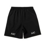 画像2: xSPORTY AAC SR ATHLETIC SHORTS  BLACK 224-076002 BK AKTR アクター Shorts ショーツ バスパン ウエア  【MEN'S】 (2)