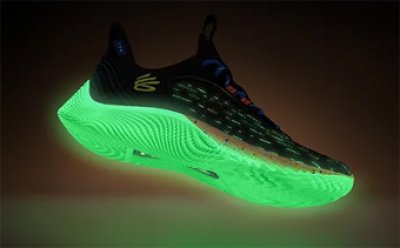 画像2: Curry 9 Flow Glow In The Dark Blk 3025684-004 UnderArmour アンダーアーマー シューズ   【海外取寄】