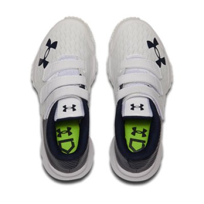 画像2: UA Kids Trainer Wide White/Navy 3025679-102 UnderArmour アンダーアーマー シューズ  【GS】キッズ