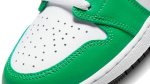 画像3: Air Jordan 1 Mid GS  White/Green DQ8423-301 Jordan ジョーダン シューズ   【海外取寄】【GS】キッズ (3)