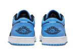 画像3: Air Jordan 1 Low  Black/University Blue 553558-041 Jordan ジョーダン UNC シューズ   【海外取寄】 (3)