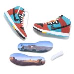 画像3: Di'Orr Greenwood ×　SB Dunk High  QS Turquoise Blue/Black/Orange FQ1775-400 Nike ナイキ シューズ   【海外取寄】 (3)