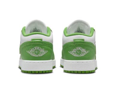 画像2: Air Jordan 1 Low SE GS Chlorophyll 　 White/Green HF4779-100 Jordan ジョーダン クロロフィル シューズ   【海外取寄】【GS】キッズ