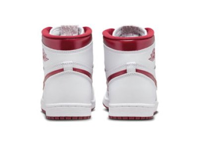 画像2: Air Jordan 1 High OG 85 White/Team Red BQ4422-161 Jordan ジョーダン Metallic Burgundy シューズ   【海外取寄】