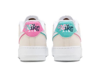 画像2: Wmns AIR FORCE 1  '07 LX White/Sail/Blue/Pink HM3694-011 Nike ナイキ Be The 1 ビー ザ ワン シューズ   【海外取寄】【WOMEN'S】