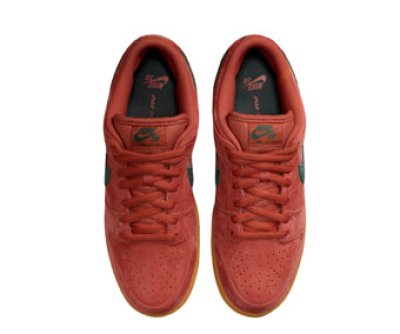 画像2: SB Dunk Low Pro PRM Burnt Sunrise/Vintage Green/Gum HF3704-800 Nike ナイキ シューズ   【海外取寄】