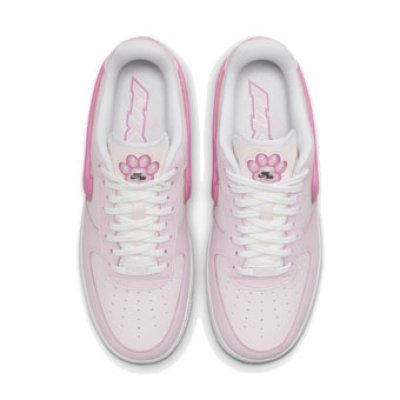 画像2: Wmns AIR FORCE 1  '07 LX White/Pink HM3696-661 Nike ナイキ Paw Print シューズ   【海外取寄】【WOMEN'S】