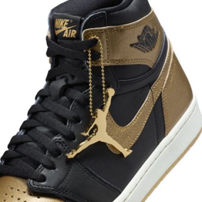 画像2: Air Jordan 1 High Retro OG Black/Gold DZ5485-071 Jordan ジョーダン シューズ   【海外取寄】