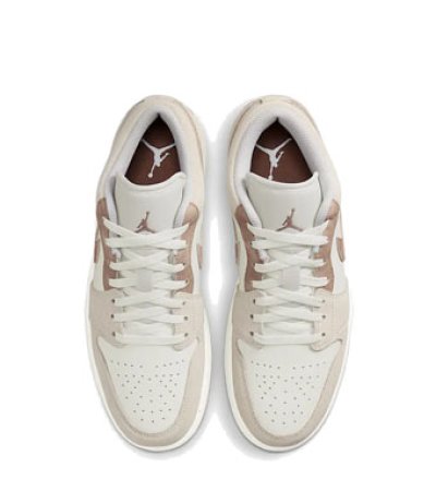 画像2: Air Jordan 1 Low SE Light Bone Brown/Sail HF1567-200 Jordan ジョーダン シューズ   【海外取寄】