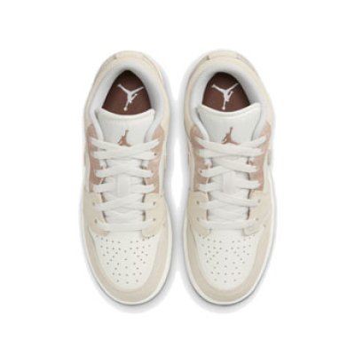 画像2: Air Jordan 1 Low SE GS Light Bone Brown/Sail HF1863-200 Jordan ジョーダン シューズ   【海外取寄】【GS】キッズ