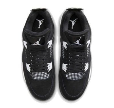 画像2: Air Jordan 4 Retro WHITE THUNDER Black/White FQ8138-001 Jordan ジョーダン シューズ   【海外取寄】