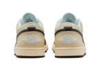 画像3: Air Jordan 1 Low  Coconut Milk/Black/Blue HQ3437-101 Jordan ジョーダン シューズ   【海外取寄】 (3)