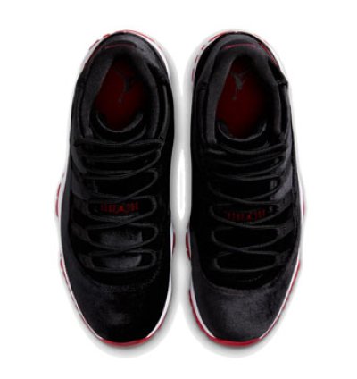 画像2: Wmns Air Jordan 11 Retro　BRED VELVET Black/Red DB5457-061 Jordan ジョーダン シューズ   【海外取寄】【WOMEN'S】