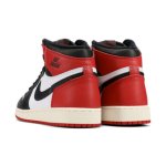 画像3: Air Jordan 1 High Retro OG GS　Black Toe Reimagined White/Black/Red FD1437-106 Jordan ジョーダン つま黒 シューズ   【海外取寄】【GS】キッズ (3)