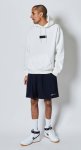 画像3: LOGO SWEAT PULLOVER PARKA WHITE 220-016010 WH AKTR アクター パーカー アウトウエア ウエア 秋冬物 【MEN'S】 (3)