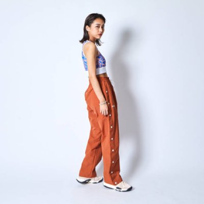 画像2: BREEZE SIDE SNAP PANTS ORANGE 221-064020 OR AKTR アクター Pants パンツ ウエア 秋冬物 【WOMEN'S】アパレル