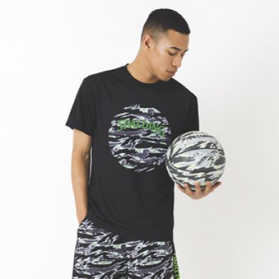 画像2: Tシャツ タイガーカモボール Blk SMT22001-1000 Spalding スポルディング Tシャツ ウエア  【MEN'S】