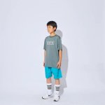 画像3: KIDS AKTR LOGO SPORTS TEE GRAY 222-056005 GY GS AKTR アクター Tシャツ ウエア  【BOY'S】 キッズ アパレル (3)