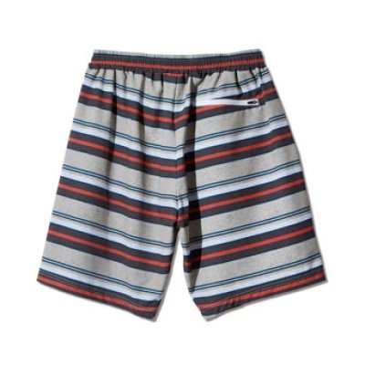 画像2: MULTI BORDER SHORTS BEIGE 222-051002 BG AKTR アクター Shorts ショーツ バスパン ウエア  【MEN'S】