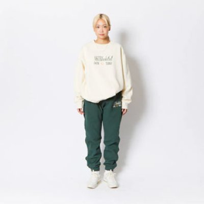 画像2: RETRO-CHIC SWEAT CREW NECK CREAM 123-034010 CM AKTR アクター スウェット アウトウエア ウエア  【MEN'S】