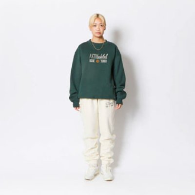 画像2: RETRO-CHIC SWEAT CREW NECK GREEN 123-034010 GR AKTR アクター スウェット アウトウエア ウエア  【MEN'S】