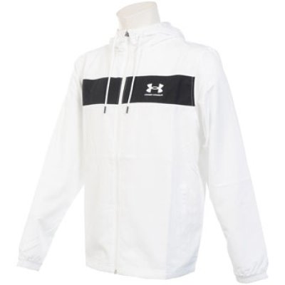 画像2: UA SPORT STYLE WIND BREAKER White/Black 1365505-100 UnderArmour アンダーアーマー ジャケット アウトウエア ウエア 秋冬物 【MEN'S】