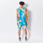 画像3: MIXTURE TIEDYE TANK BLUE 123-001001 BL AKTR アクター ノースリーブ タンクトップ ウエア  【MEN'S】 (3)