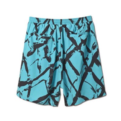 画像2: NETTING SHORT WIDE PANTS BLUE 123-003002 BL AKTR アクター Shorts ショーツ バスパン ウエア  【MEN'S】