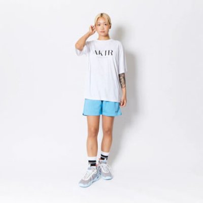 画像2: GLOW MESH SHORTS L-BLUE 123-048002 LBL AKTR アクター Shorts ショーツ バスパン ウエア  【WOMEN'S】アパレル