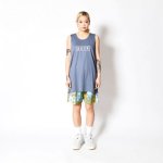 画像3: AKTR LOGO TANK BLUE 223-031001 BL AKTR アクター ノースリーブ タンクトップ ウエア  【MEN'S】【SALE商品】 (3)