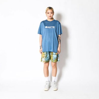 画像2: CLASSIC AKTR LOGO SPORTS TEE BLUE 223-032005 BL AKTR アクター Tシャツ ウエア  【MEN'S】【SALE商品】