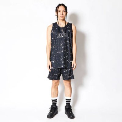 画像2: SPLASH REVERSIBLE TANK BLACKxWHITE 223-008001 BKxWH AKTR アクター ノースリーブ タンクトップ ウエア  【MEN'S】【SALE商品】