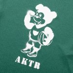 画像3: STENCIL NICK L/S SPORTS TEE GREEN 223-017005 GR AKTR アクター ロング　Tシャツ ウエア 秋冬物 【MEN'S】【SALE商品】 (3)