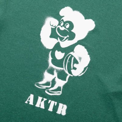 画像2: STENCIL NICK L/S SPORTS TEE GREEN 223-017005 GR AKTR アクター ロング　Tシャツ ウエア 秋冬物 【MEN'S】【SALE商品】