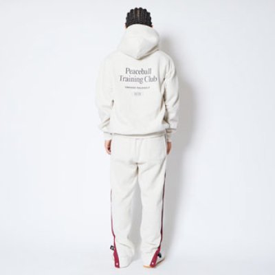 画像2: PEACEBALL T.C. SIDE SNAP SWEAT PANTS OATMEAL 223-103020 OM AKTR アクター Pants パンツ ウエア 秋冬物 【MEN'S】【SALE商品】