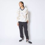 画像3: SCRIBBLE V-NECK PULLOVER SHOOTINNG SHIRTS ECRU 124-001010 ECRU AKTR アクター Tシャツ ウエア  【MEN'S】 (3)