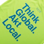 画像3: KIDS AKT LOCAL SPORTS TEE LIME GREEN 124-038005 LMGR GS AKTR アクター Tシャツ ウエア  【BOY'S】 キッズ アパレル【SALE商品】 (3)