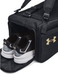 画像3: UAコンテインデュオ ダッフル バック　S Black/Metallic Gold 1381920-001 DFLBG UnderArmour アンダーアーマー バッグ (3)