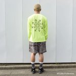 画像3: ATOMxAKTR POLY L/S TEE  YELLOW 124-052005 YL AKTR アクター ロング　Tシャツ ウエア 秋冬物 【MEN'S】 (3)