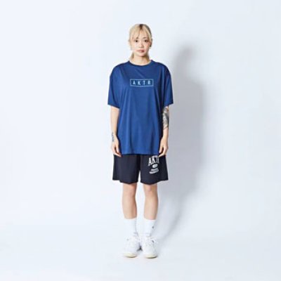 画像2: AKTR LOGO SPORTS TEE NAVY 224-039005 NV AKTR アクター Tシャツ ウエア  【MEN'S】