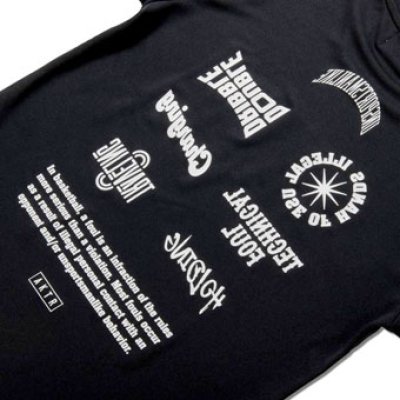 画像2: KIDS ANTIFOUL SPORTS TEE BLACK 224-046005 BK GS AKTR アクター Tシャツ ウエア  【BOY'S】 キッズ アパレル