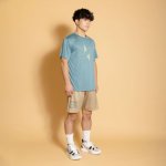 画像3: UNCAGED SPORTS TEE BLUE 223-058005 BL AKTR アクター Tシャツ ウエア  【MEN'S】 (3)