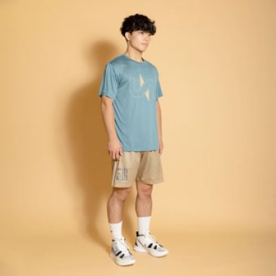 画像2: UNCAGED SPORTS TEE BLUE 223-058005 BL AKTR アクター Tシャツ ウエア  【MEN'S】