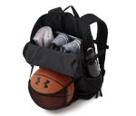 画像3: UA Basketball Backpack 3 Black 1384720-001 BCKPK UnderArmour アンダーアーマー バッグ (3)