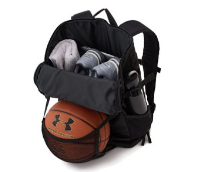 画像2: UA Basketball Backpack 3 Black 1384720-001 BCKPK UnderArmour アンダーアーマー バッグ