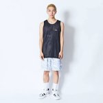 画像3: BEAST CAMO REVERSIBLE TANK WHITExBLACK 224-013001 WHxBK AKTR アクター ノースリーブ タンクトップ ウエア  【MEN'S】 (3)