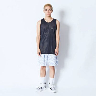 画像2: BEAST CAMO REVERSIBLE TANK WHITExBLACK 224-013001 WHxBK AKTR アクター ノースリーブ タンクトップ ウエア  【MEN'S】