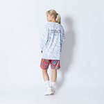 画像3: BEAST CAMO AKT LOCAL LOOSE FIT L/S SPORTS TEE WHITE 224-016005 WH AKTR アクター ロング　Tシャツ ウエア 秋冬物 【MEN'S】 (3)