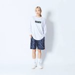 画像3: BEAST CAMO BOX LOGO L/S SPORTS TEE WHITE 224-017005 WH AKTR アクター ロング　Tシャツ ウエア 秋冬物 【MEN'S】 (3)